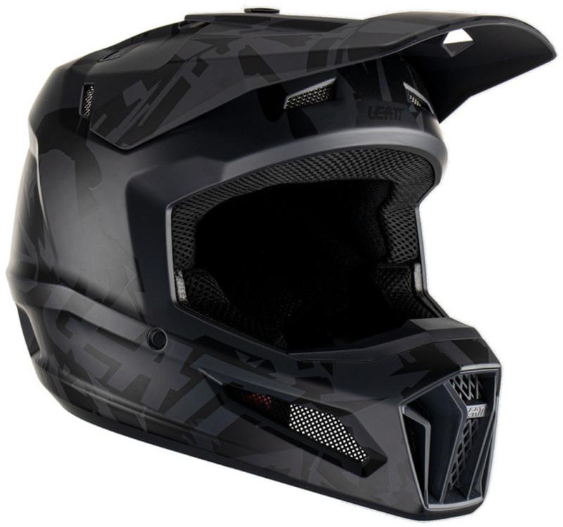 Шлем подростковый Leatt Moto 3.5 Junior Stealth