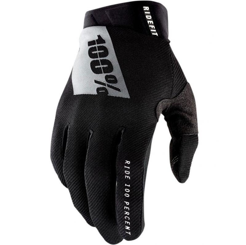 Мотоперчатки 100% Ridefit Glove Black/White