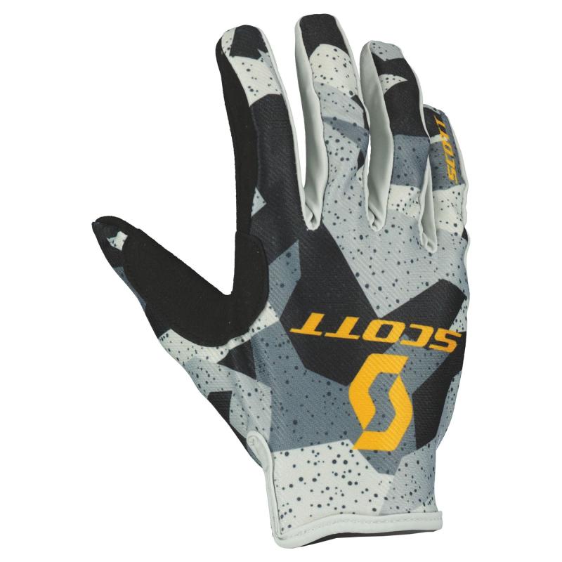 Перчатки SCOTT 350 Fury Evo camo grey/yellow