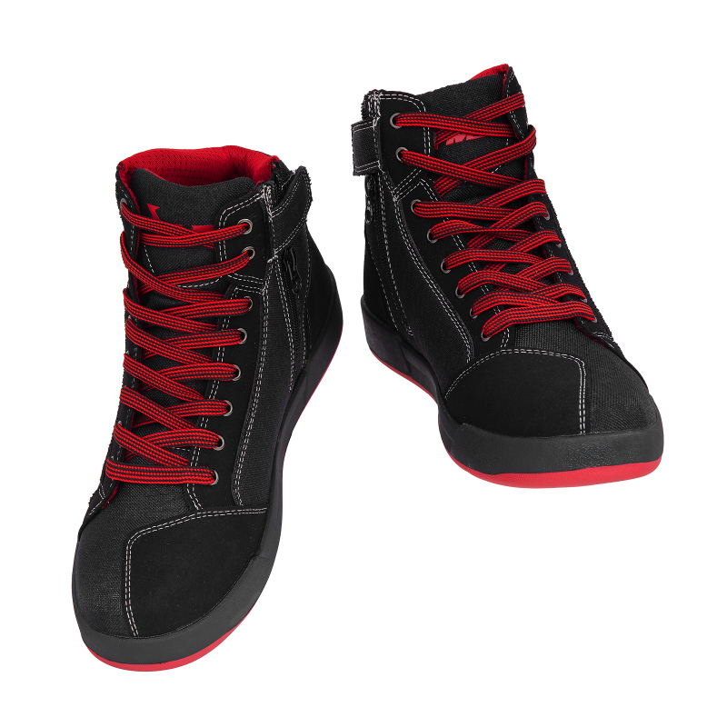 Мотокеды MadBull Sneakers Black/Neon Red