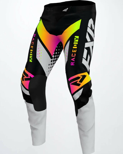 Брюки FXR Revo MX Pant 22 Grey/Sherbert