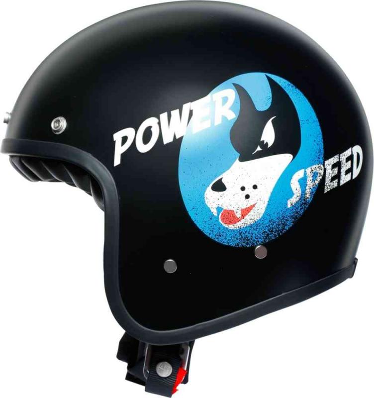 Шлем открытый AGV X70 Multi Power Speed Pure Matt Black