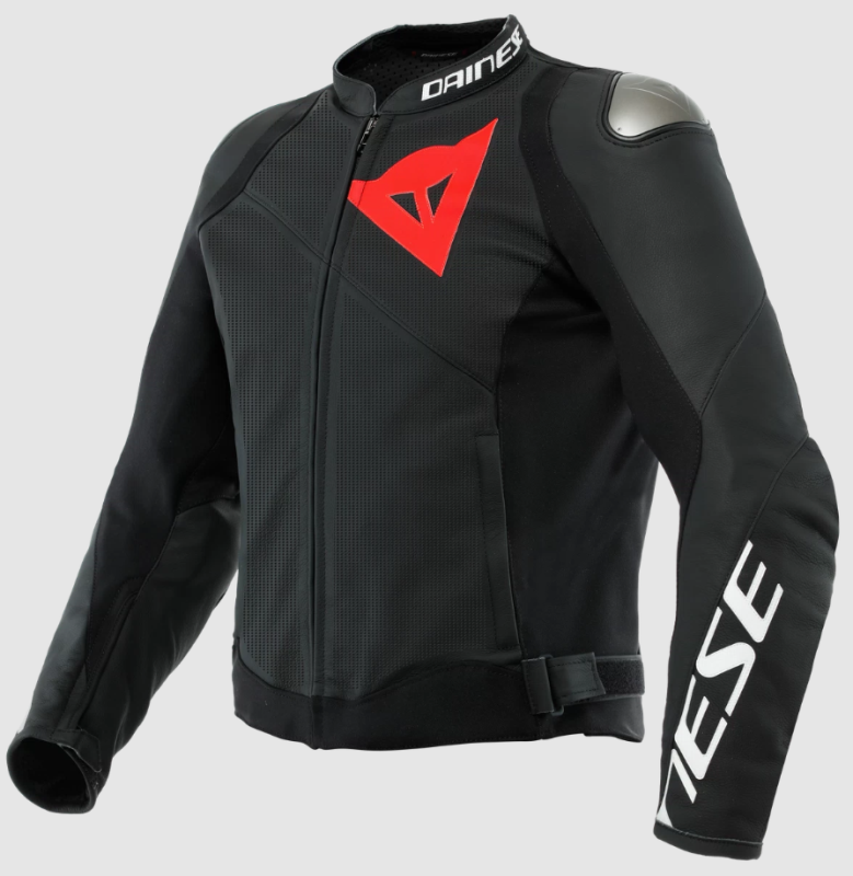 Куртка кожаная Dainese Sportiva Perf. Black-Matt