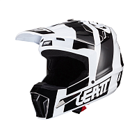 Шлем подростковый Leatt Moto 3.5 Junior Black/White V24