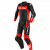 Мотокомбинезон кожаный Dainese Mistel 2pcs Suit Black-Matt/Fluo-Red/Black-Matt