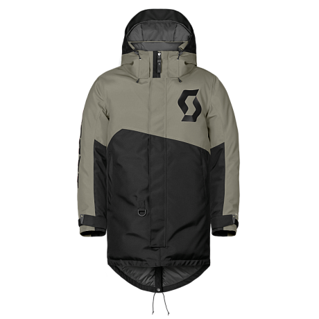 Куртка SCOTT Coat Warm-Up dust grey/black 2XS/XS