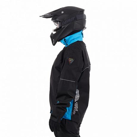 Мембранная куртка Dragonfly QUAD PRO Black - Blue 2023 M