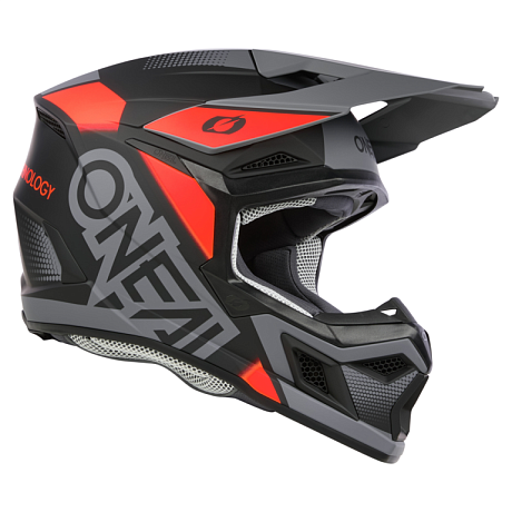 Шлем кроссовый O'NEAL 3Series Vision Серый/Красный M