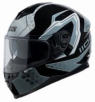 Шлем интеграл IXS HX 1100 2.2 Черно-серый глянец