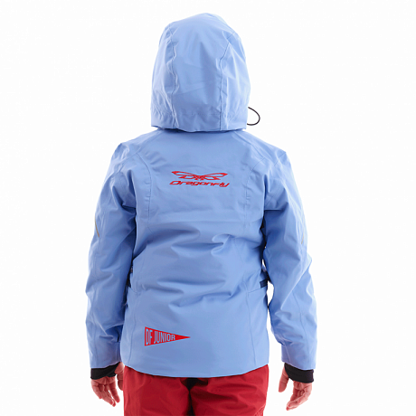 Куртка утепленная детская Dragonfly Gravity Junior Ocean-Dark Red 116-122