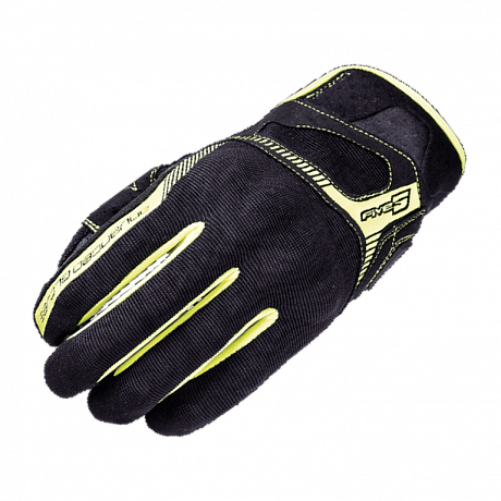 Мотоперчатки женские Five RS3, black/fluo yellow S