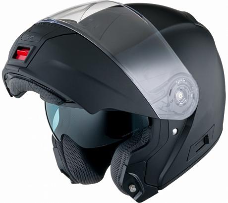 Шлем модуляр IXS HX325 черный матовый XS