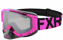 Маска FXR MX Boost Clear MX Goggle 19 Elec Pink/Black, OS