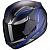 Мотошлем Scorpion EXO-390, цвет Черный Матовый/Синий Матовый/Серый 2XL