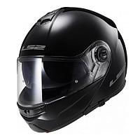 Снегоходный шлем модуляр с электростеклом LS2 FF325 Strobe Electric Snow черный.