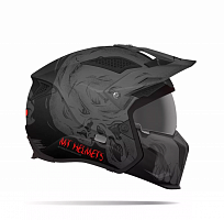 Шлем модуляр MT Helmets Streetfighter Darkness Matt Grey