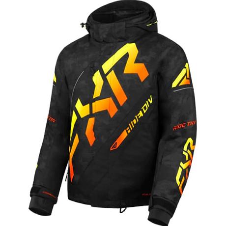 Снегоходная куртка FXR CX Jacket 24 Black Camo/Inferno M