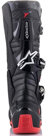 Мотоботы Alpinestars Tech 7 черно-серо-красный 9