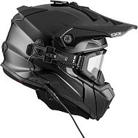 Шлем снегоходный CKX Titan Electric черный мат