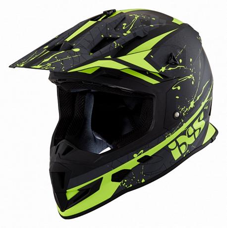Кроссовый шлем IXS HX 361 2.0, жёлтый 2XL