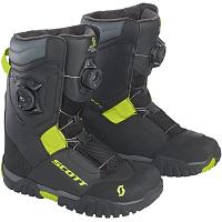 Ботинки снегоходные Scott Kulshan, черныо-желтые