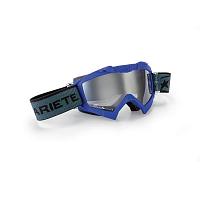 Кроссовая маска Ariete Adrenaline Primis Plus Dots синий, прозрачная линза