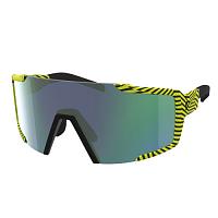 Солнцезащитные очки SCOTT Shield black/yellow green chrome