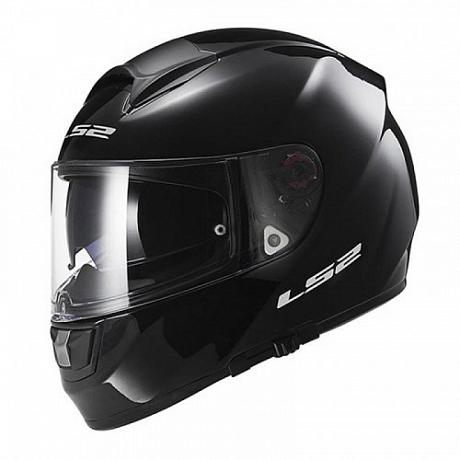 Шлем интеграл LS2 FF397 Vector FT2 Solid Black 2XS