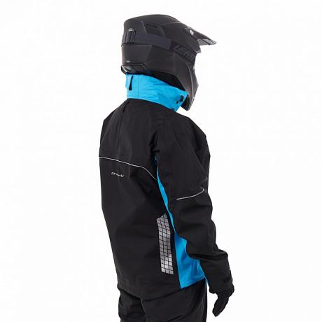 Мембранная куртка Dragonfly QUAD PRO Black - Blue 2023