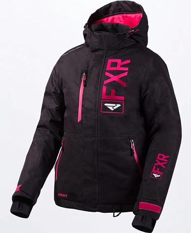 Снегоходная куртка женская FXR Fresh 20 Yamaha Black Linen/Fuchsia 6