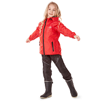 Дождевой детский комплект Dragonfly Evo Kids (куртка,штаны) Red
