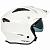 Открытый шлем Acerbs JET ARIA White Glossy