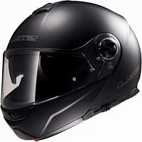 Снегоходный шлем модуляр с двойным стеклом FF325 Strobe Snow Matt Black