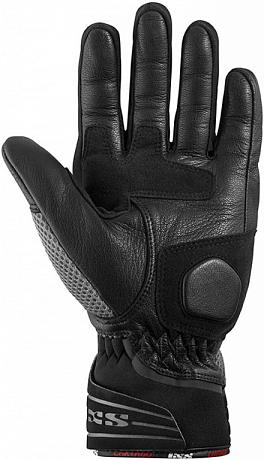 Перчатки кожаные IXS Cartago, серый/черный