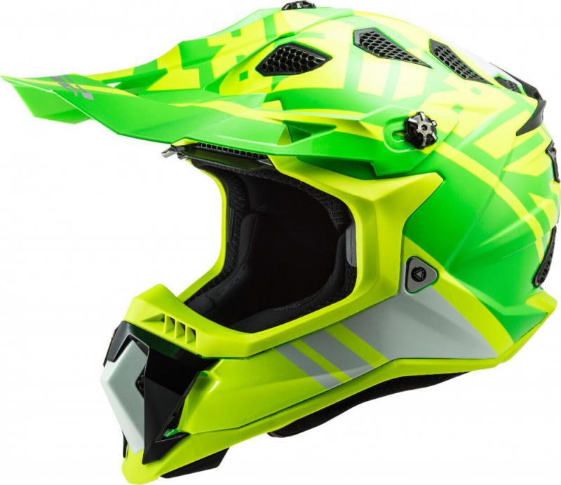 Кроссовый шлем LS2 MX700 Subverter Gammax Yellow-green